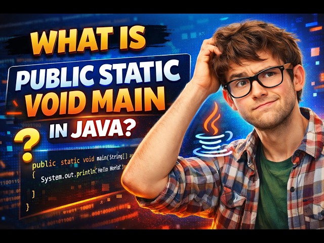 What is Public Static Void Main in Java | Explained Under 120 seconds
