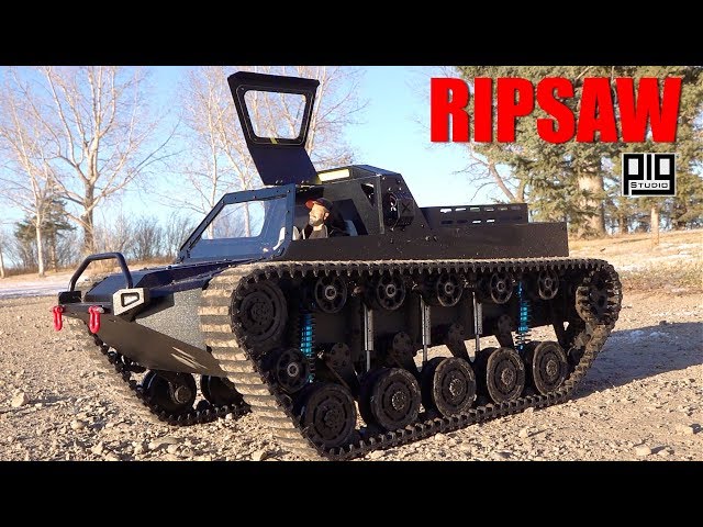 GRAND TOUR "RIPSAW" 1/10th SCALE LUXURY SUPER TANK | RC ADVENTURES