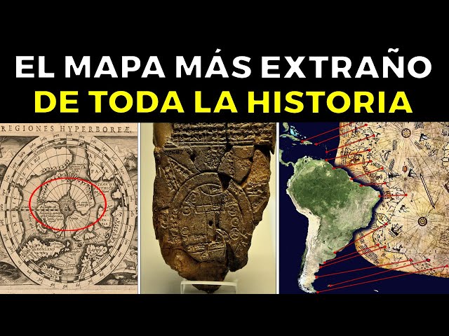 Los Mapas ANTIGUOS Más Extraños E Insólitos Que Existen