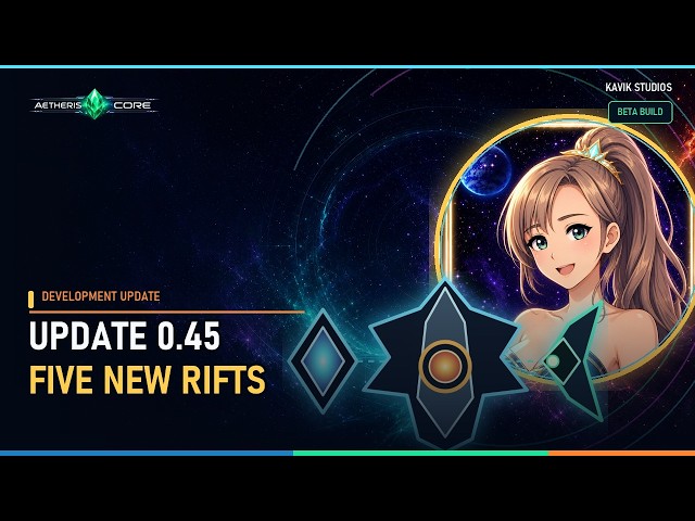 Aetheris Core Beta Update 0.45: Five New Rift Encounters
