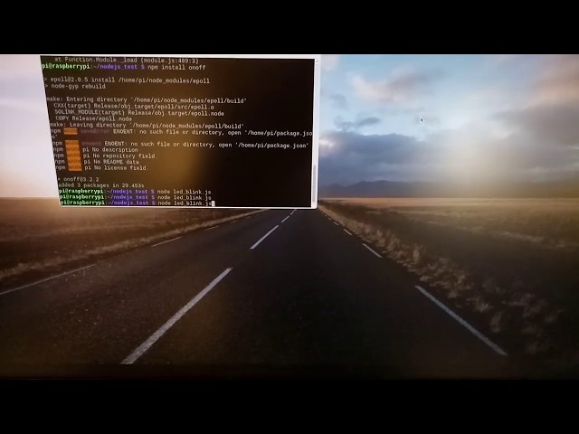 Programming Raspberry Pi with Node.js