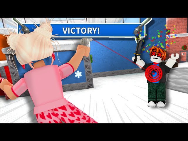 I PLAYED MM2 With AIMBOT..?