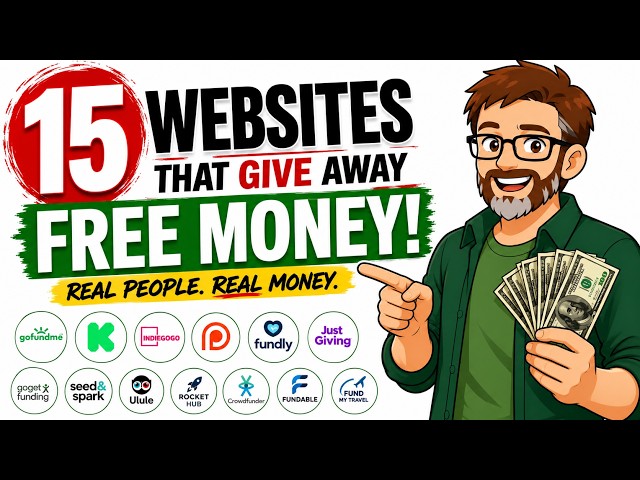 15 Websites That Give Away Free Money