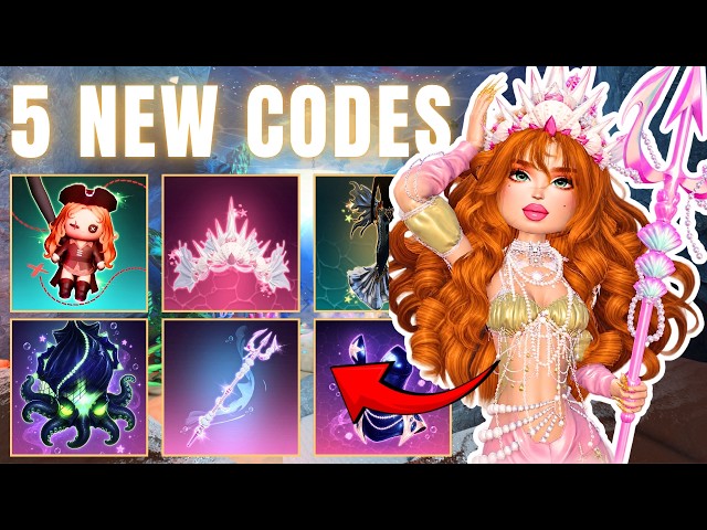 HOW TO GET THE SEASHELL CROWN + ALL 10+ ITEMS IN THE *NEW* TREASURE HUNT QUEST IN DRESS TO IMPRESS!