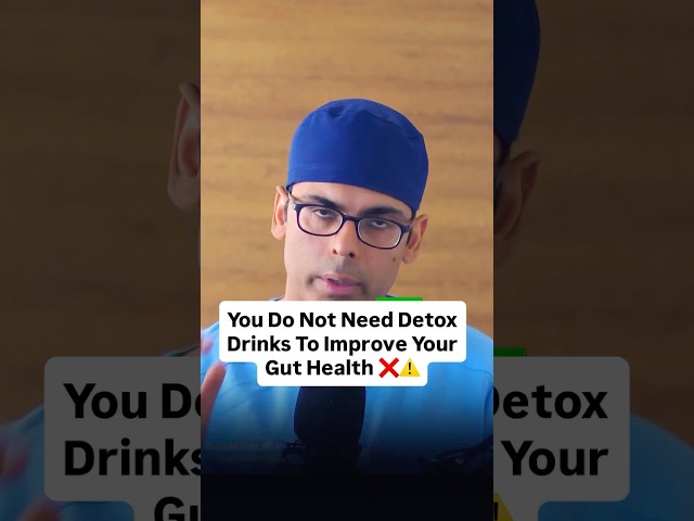 3 Gut Health Tips From A Doctor That Beat Any Detox Drink On The Market ❌⚠️