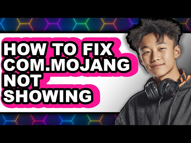 How to Fix Com.mojang Not Showing (updated)