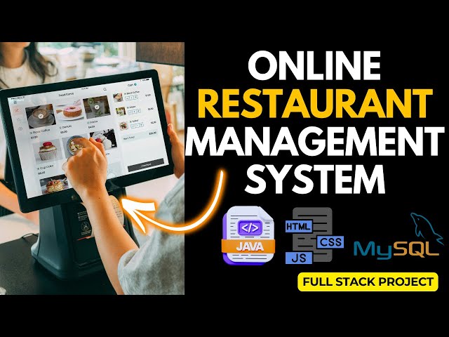 Online Restaurant Management System | Java Web App Development Project 2026