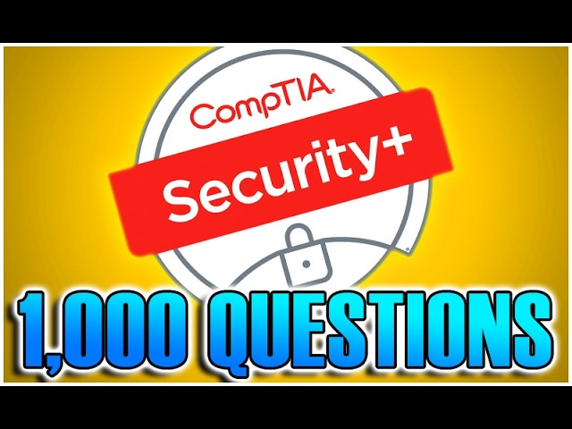 CompTIA SECURITY+ FULL Practice Questions - SY0-701 EXAM PREP (2025)