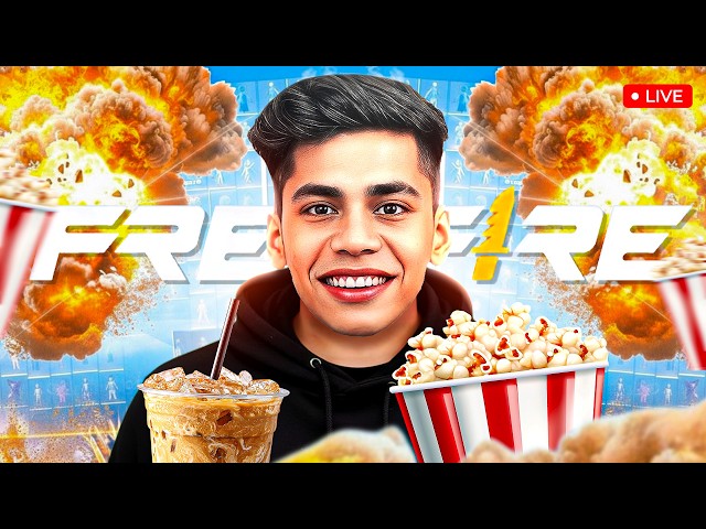 🔴[Live] Finally I am Back💀Unlimited Giveaway Customs🔥 -  Free Fire Live UnGraduate Gamer !!