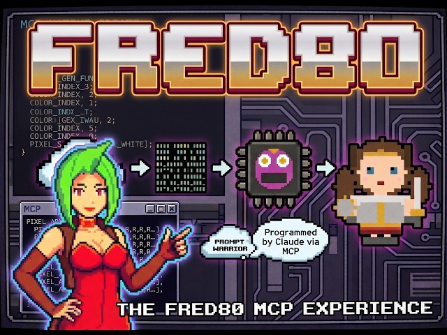 🔥 Fred-80 GONE WILD! Building a Female Warrior from SCRATCH! 🔥