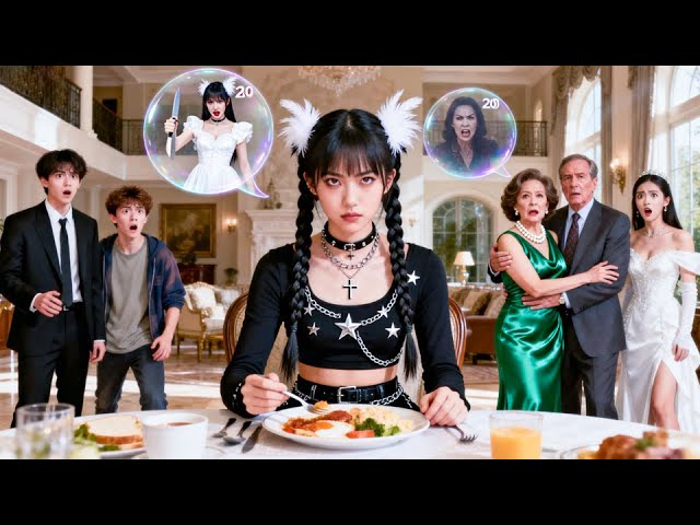 The Real Heiress Came Home,Died Betrayed—Reborn,Her Inner Voice Exposed the Schemer & Shattered Them