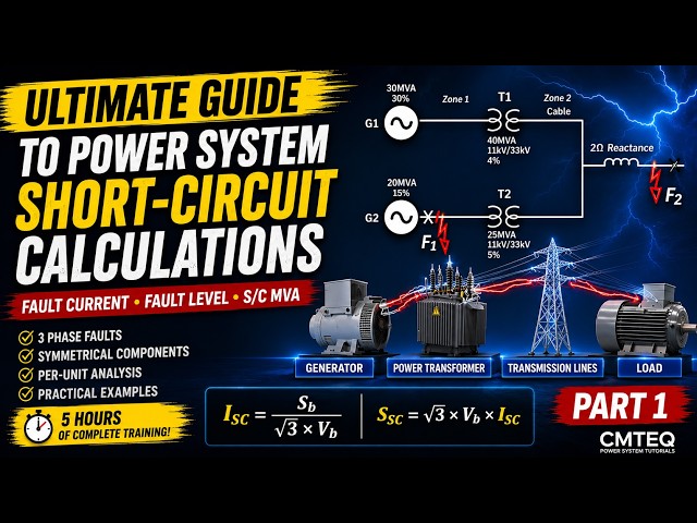 Ultimate Guide to Power System Short Circuit Calculations Part 1