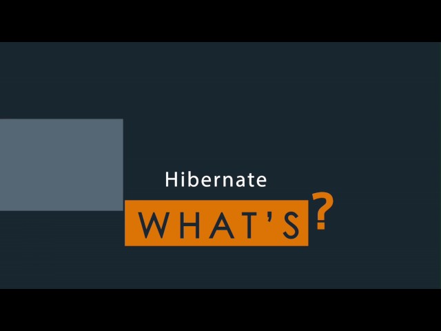 Hibernate