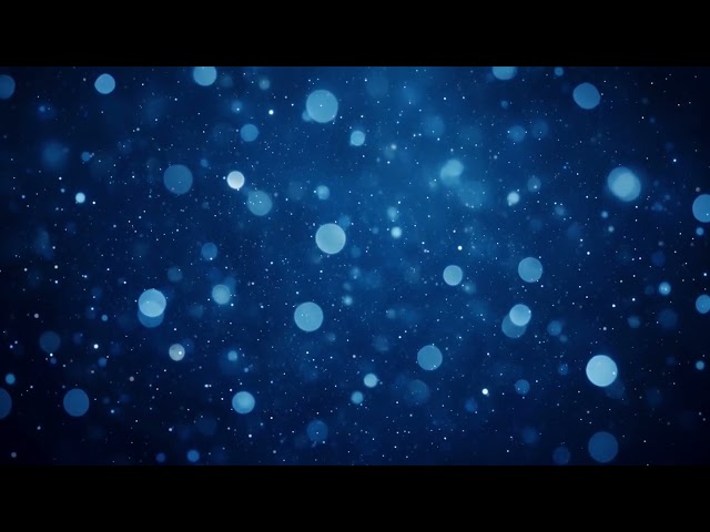 Blue Bokeh Particles Seamless Loop 4K No Copyright