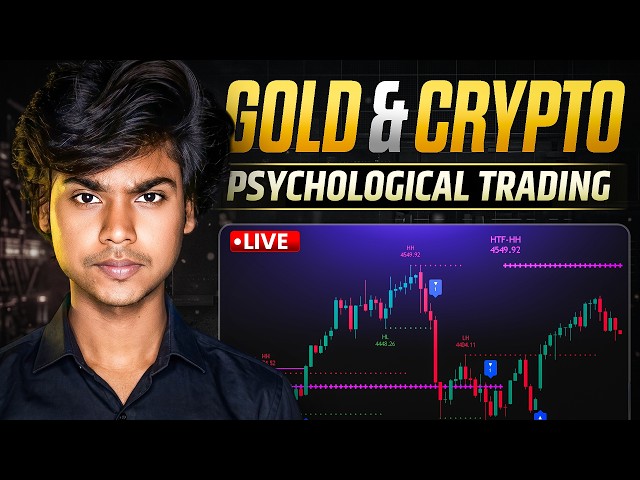Live Crypto & Gold Psychological Trading 18 Aug  ||  #bitcoin #ethereum #cryptotrading #gold