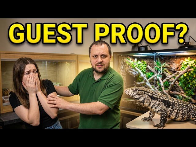 How to Have Guests Over When They Hate Snakes!