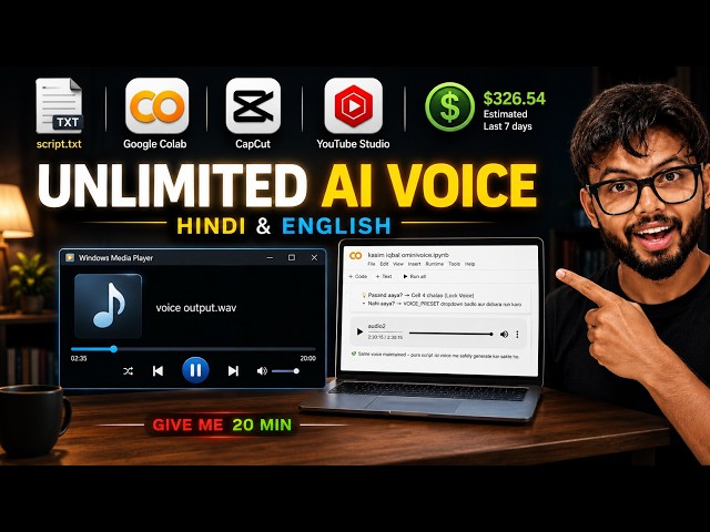 I Generated UNLIMITED AI Voiceovers for FREE using Google Colab (Full Tutorial)