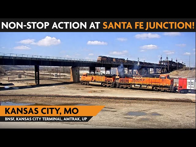 Kansas City, Missouri, USA | LIVE Train Camera (PTZ – Bottom)