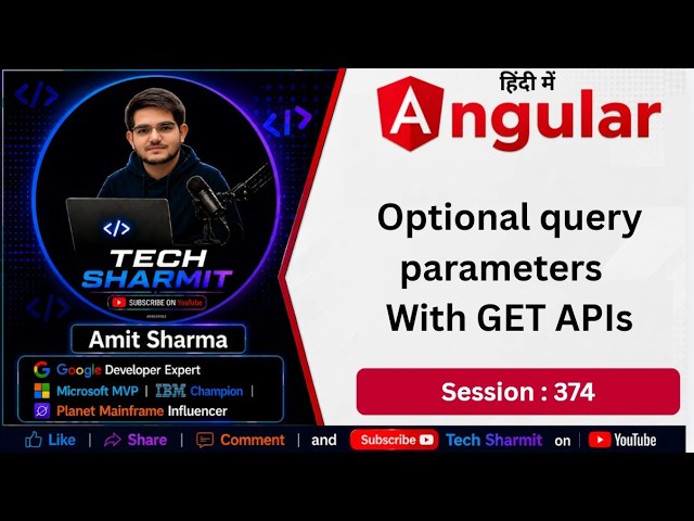 Optional Query Param with get api in angular | HttpClient API in Angular | Angular Tutorial (Ep-374)