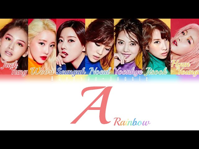 Rainbow - A (Eng/Rom/Han) Color Coded Lyrics