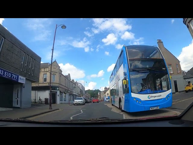 COWDENBEATH & LOCHGELLY DRIVE THROUGH with commentary