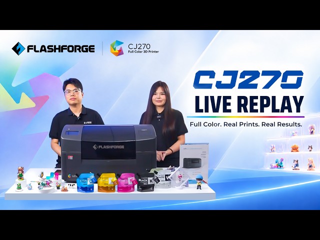 Missed the live? Here’s the CJ270 in action. A few highlights from our latest livestream.