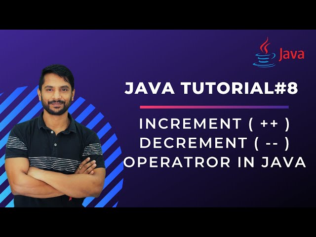 Increment Decrement Operator in Java - In Hindi