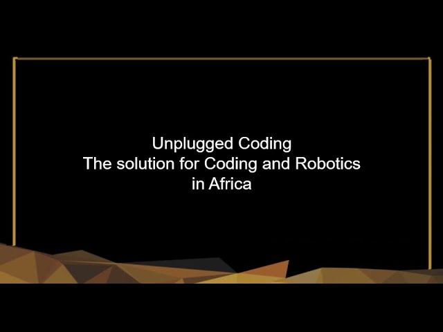 Overview of Unplugged Coding project
