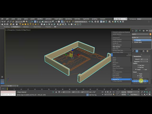 3ds Max Bedroom Design Series  Room Setup (Walls, Floor, Door & Windows) Part 1
