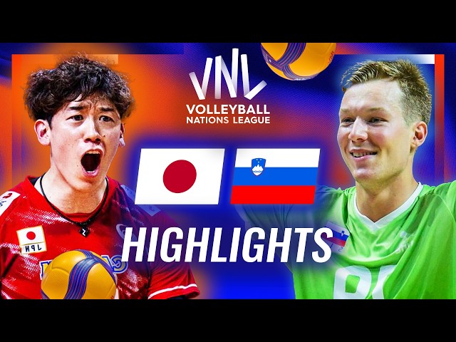 Japan 🇯🇵 vs. Slovenia 🇸🇮 - Bronze Match | Highlights | Men's VNL 2026