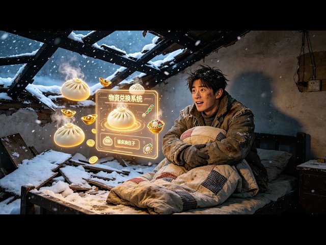 窮小夥帶著物資兌換系統穿越極寒之地，開局先用破床換包子解决溫飽！ 再抓野兔換獵槍，靠著兌換系統在艱苦年代過上美滋滋的好日子！