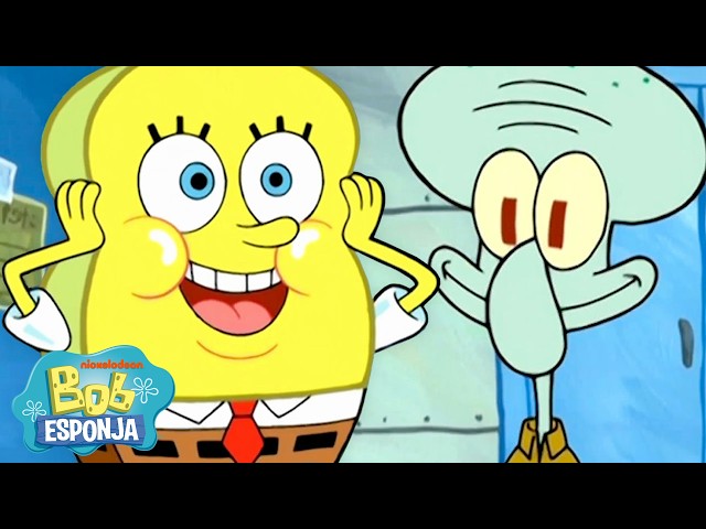¡¿Bob Esponja es NORMAL por 30 minutos?! 🫢 | Bob Esponja en Español