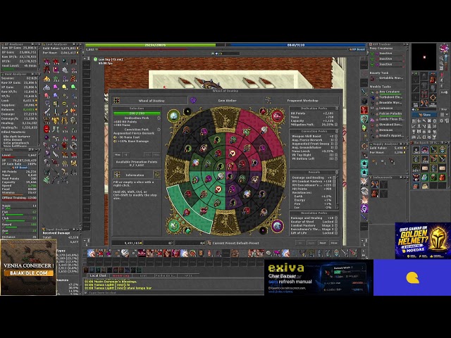 ( TIBIA GLOBAL ) RAPID RESPAWN E TENTATIVAS DE OTIMIZAR TASKS
