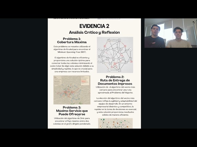 Presentacion Evidencia Algoritmos Avanzados || A01252477 A01252489