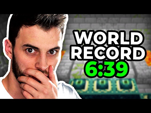NEW MINECRAFT WORLD RECORD 6:39