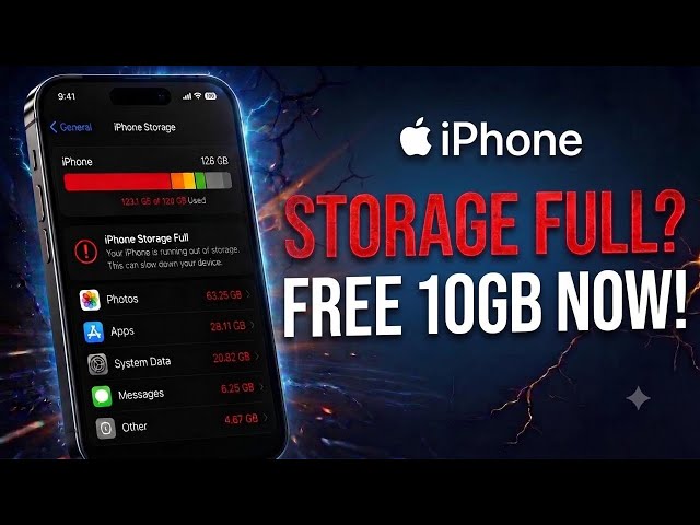 5 Tested iPhone Storage Fixes That Actually Work (No Photos Deleted)