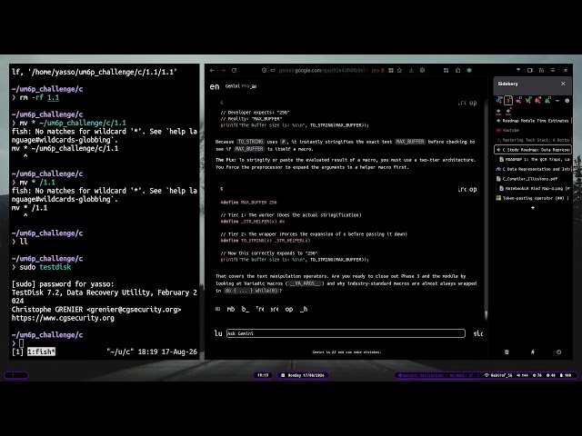 ]🔴LIVE] day 01 of the @UM6PCC challenge -- deep dive C programming