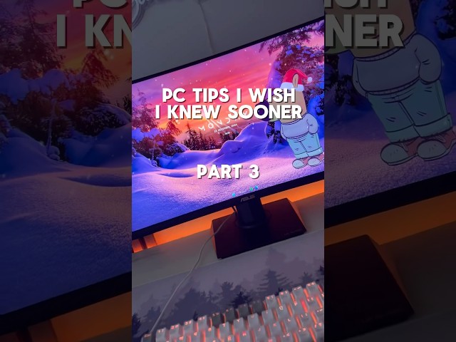 Pc Tips Part 3 - Do This To Increase Performance#gamingsetup #tech  #techtok #pc #fps #performance