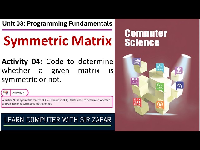 How to Check if a Matrix is Symmetric in Python (Write & Optimize Your Code in VS Code)