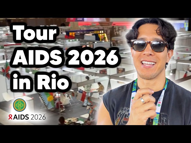 Just how MASSIVE is the AIDS 2026 Conference in Rio?!