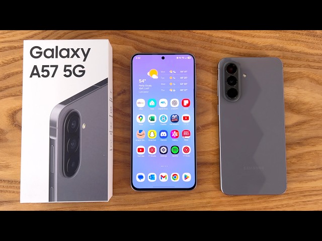 ¡Desempaquetado y primeras impresiones del Samsung Galaxy A57 5G!