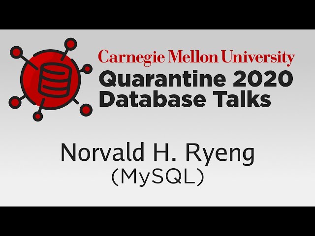 Refactoring Query Processing in MySQL (Norvald H. Ryeng, Oracle)