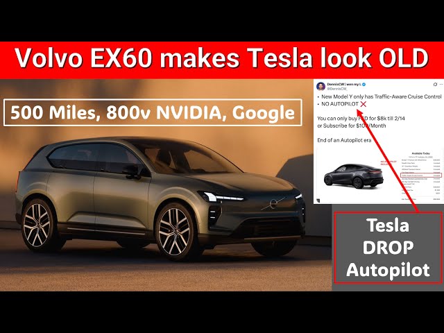 As Tesla drop Autopilot in the US, this new Volvo offers everything Tesla are missing...