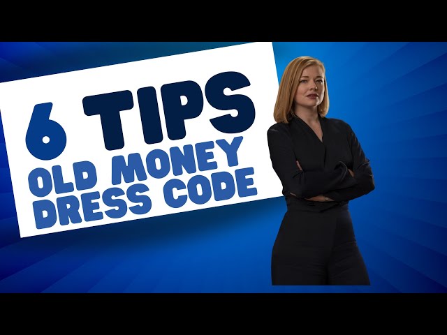The Timeless Aesthetic of Old Money | Secret Dress Code