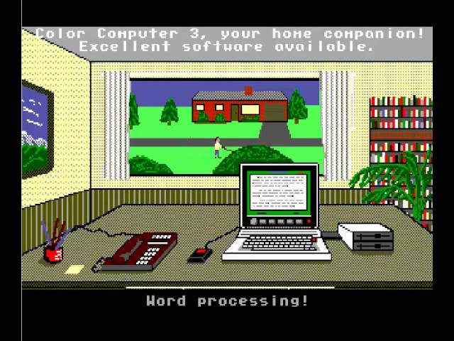 TRS-80 Color Computer 3 - Demo