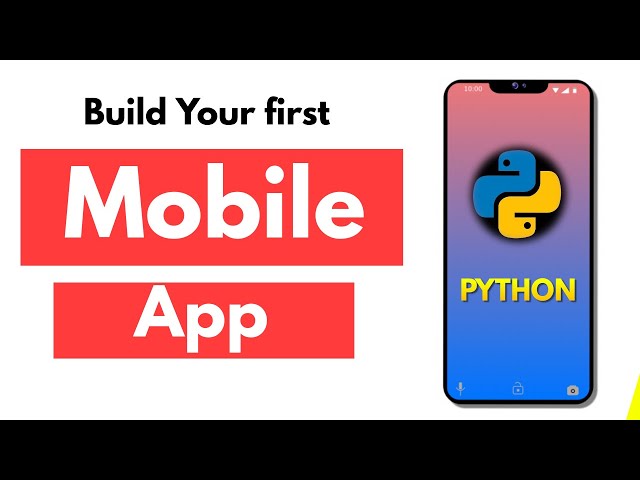 How To Make Mobile App with Python - Kivy Tutorial