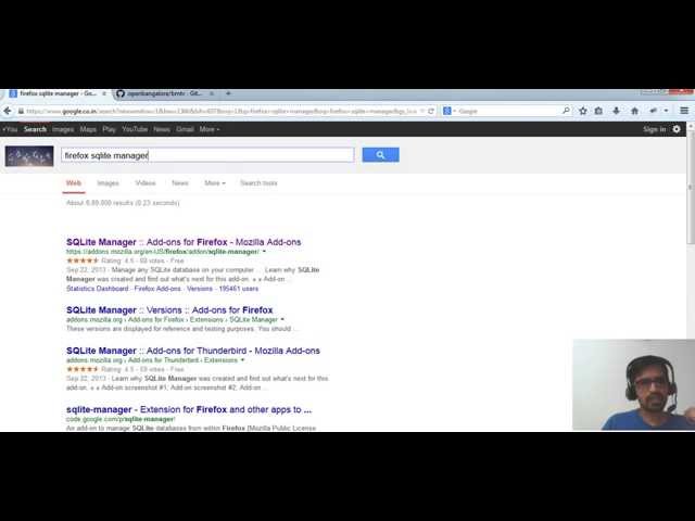 2. SQL4Poets- How to install SQLite Manager and open SQLite file
