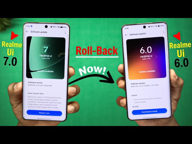 Downgrade Realme UI 7.0 → 6.0  Complete Guide + Big Mistake To Avoid!