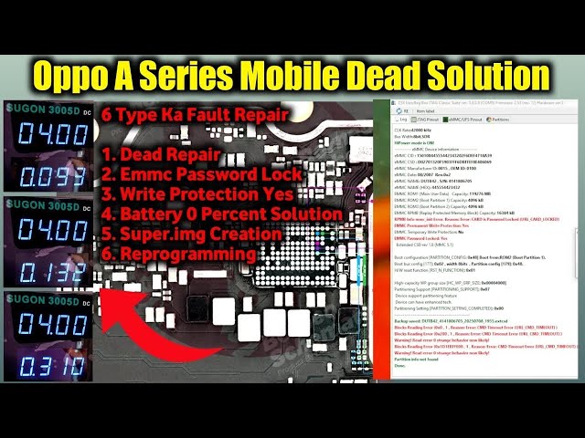 Oppo A Series Phone Dead Solution | Ek Video Me 6 Type Fault Ka Solution