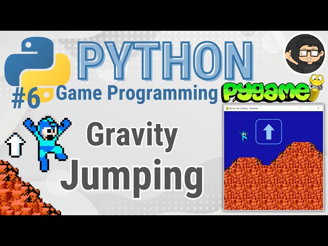 Pygame Tutorial 6 - Jumping
